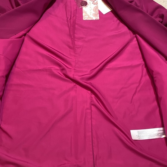 NWT Band of the Free Pink Blazer Women Oversized Small - Picture 7 of 7